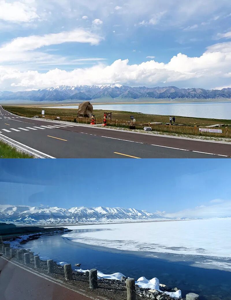 零下30℃的浪漫!新疆赛里木湖冬季私藏玩法全公开配图